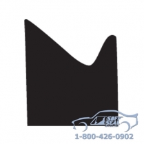 EPDM Sponge Extrusion 3/8" with Adhesive