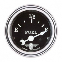 Wings Black Face 240-33 OHM Fuel Gauge - 2-1/16"