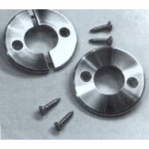 Small Round Floor Trim - Aluminum