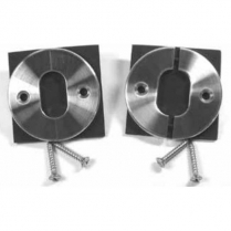 Aluminum Small Slotted Floor Trim