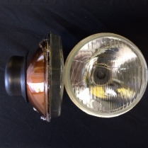 5-3/4" Diameter LED Headlight Lens without Bulb