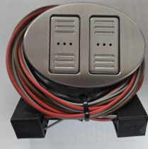 <N/A>  Grooved Oval 5 Wire Switch Panel