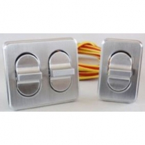 Power Window Dual & Single Billet Aluminum Switch Kit