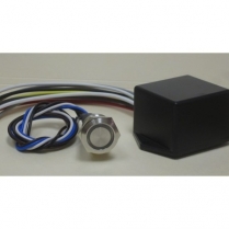 Hot Dot Igniter Switch with Black Bezel & Red LED