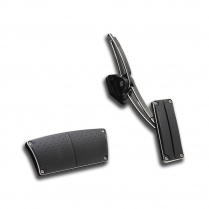 1970-81 Camaro & Firebird Throttle & Brake Pedal- Black Auto