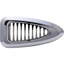 <N/A> Triangular Polished A/C Vent with 30 Degree Bezel