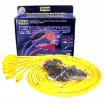 Universal 8 Cylinder 8mm Straight Spiro-Pro - Yellow