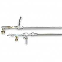 EFI Braided Stainless 24" Long Throttle Cable