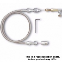 Ford Mod 4.6 & 5.4 Hi-Tech Throttle Cable - Braided SS