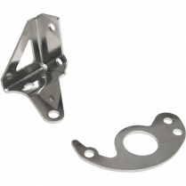 Throttle Bracket for Edelbrock Pro Flo XT - Stainless Steel