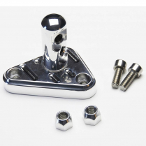 Tuned Port Injection Bracket with Double Stud - Polish Alum