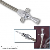 Firewall Mount Transmission Dipstick for Ford C6 - Stainless