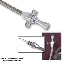 Firewall Mount Trans Dipstick for Mopar 45RFE - Stainless