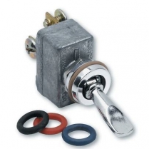 SYNERGY Series On-Off 35A Toggle Switch with Accent Rings