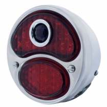 1928-31 Ford Car & Pickup Left Hand Red Taillight w/Blue Dot