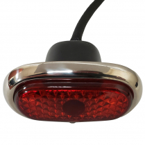 1942-46 Ford Passenger Car Red Lens Taillight