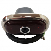 1942-46 Ford Passenger Car Red Lens Taillight w/Blue Dot