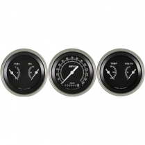 Traditional 3-3/8" Speedo & 2 Duals - SLC