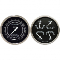 Traditional 2 Gauge Kit 4-5/8" SpeedTach & Quad - SLF