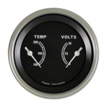 Traditional 3-3/8" Dual Temp & Volt - SLC