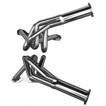 Chevy Small Block Twister Headers - Silver Coated