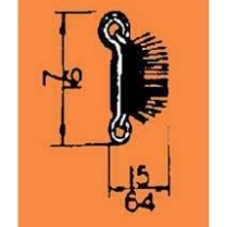 Flex Pile Lined Cat Whisker Window Channel Stick - 96"