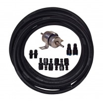 -6 AN Universal Fuel Line Kit with 10 Micron Fuel Filter