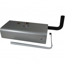 U4 Universal Coated Steel EFI Fuel Tank 90 Deg Neck 6" Hose