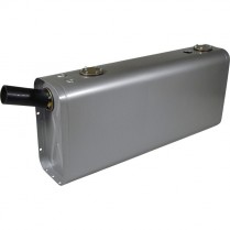 U9 Universal Coated Steel EFI Fuel Tank Angled Neck 6" Hose