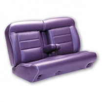 1935-48 Car Bench Back w/Fold-Out Arm Rest Fabric/Vinyl Seat