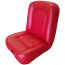 1963-67 Corvette Leather Seat with Recliner