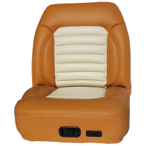 Universal Low-Pro Center Release Bucket Leather Seat