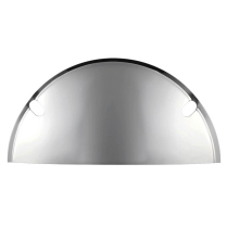 Chrome Half-Moon Shield for 7" Headlights - Pair