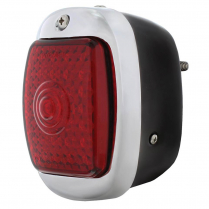 1940-53 Chevy/GM PU RH 27 LED Seq Tail Light w/Blk Housing