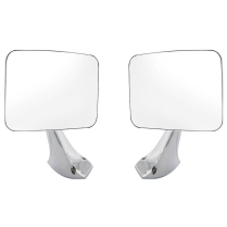 1970-72 Chevy & GMC PU Truck Exterior RH & LH Mirrors - Pair