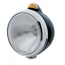 Black Guide 682-C H/L H4 & Dual Function Amber Lens LED Turn