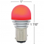 High Power 1157 LED Bulb - Red