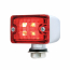 4 LED Small Rod Light - Red LED Red Lens