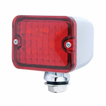 Medium LED Turn Signal with 6 Red LED - Red Lens