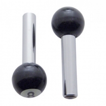 8 Ball Door Lock Knobs - Pair