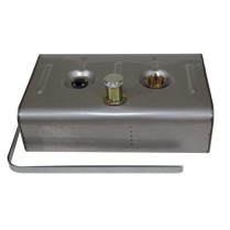 UT Universal Stainless Steel Fuel Tank 3" Neck & Alum Cap