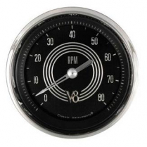 V8 Speedster 3-3/8" 8000 RPM Tachometer Gauge - SHC