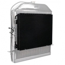 1939-40 Ford Super Flow Condenser Kit with Hard Lines