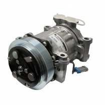 Sanden Delco Replacement Plain A/C Compressor Serpentine