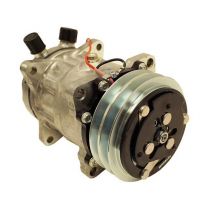 Sanden Plain A/C Compressor 709 Serpentine Top Exit