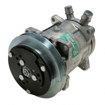 Sanden Plain A/C Compressor 508 134A Single Wide Groove
