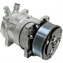 Sanden Plain A/C Compressor 508 134A Serpentine