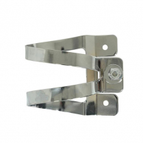 Drier Clamp Flush Mount with Hardware - Chrome