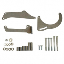 SBC SWP Drivers Side Mid Mount Steel Alternator Bracket