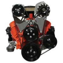 Chevy Small Block Chevy SWP Drivers Side A/C Bracket Kit